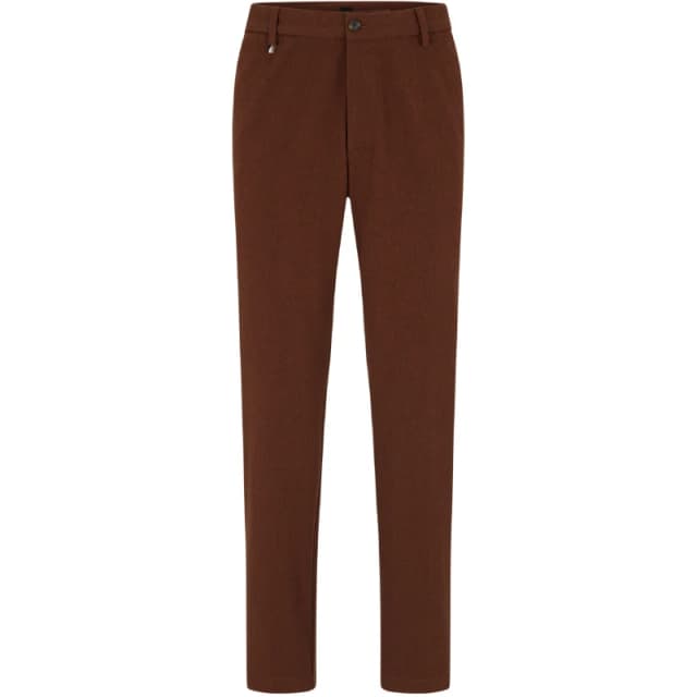 Boss Mens Kane Slim Fit Trousers Medium Brown male 30W R