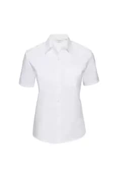 Collection Short Sleeve Pure Cotton Easy Care Poplin Shirt
