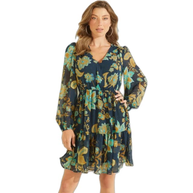 Guess Womens dress Guess Cassandre Multicolore Female XS