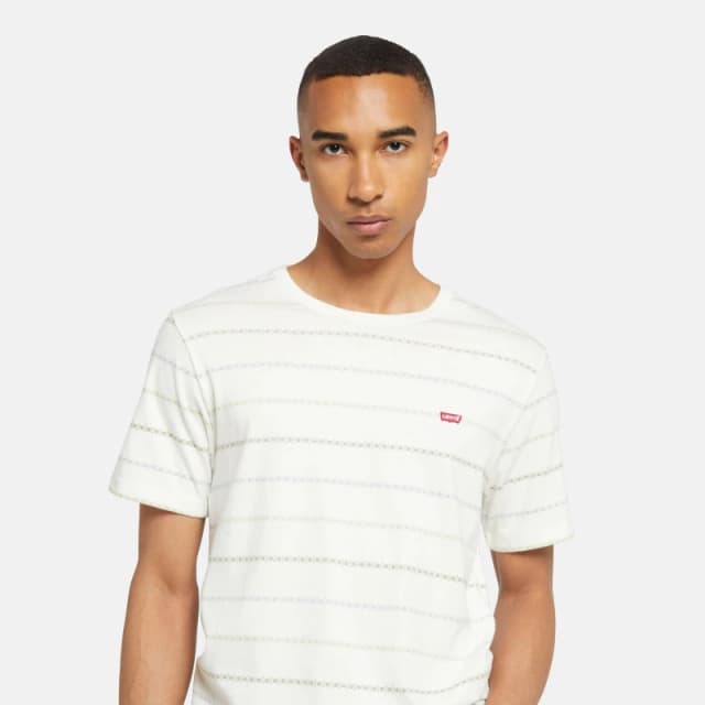 Levis Original T Shirt Baste Stripe male S