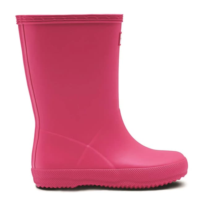 Hunter Kids First boys's Children's Wellington Boots in Pink