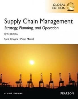 Supply Chain Management by Sunil Chopra Paperback