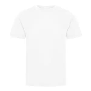 Awdis Childrens/Kids Cool Recycled T-Shirt (12-13 Years) (Arctic White)