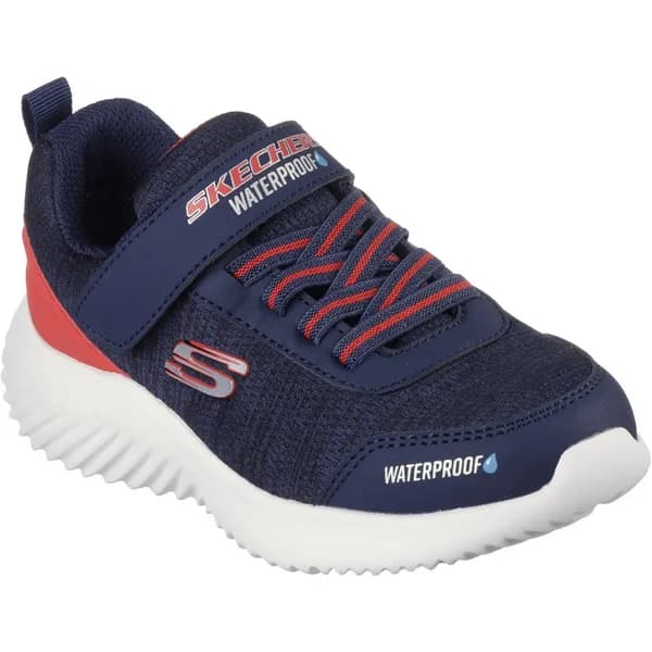 Skechers Boys Bounder Dripper Drop Trainers UK Size 13 (EU 32) Navy Red SKE2381-NVRD-13