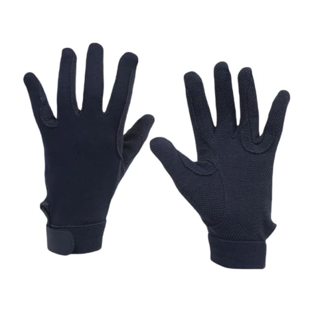 Dublin Track Riding Gloves in Navy Navy Unisex One Size