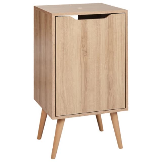 Beliani Washbasin Cabinet Franca 45cm Light Brown