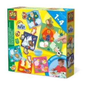 SES Creative My First Where Do I Live? Sticking Animals, 1 to 4...