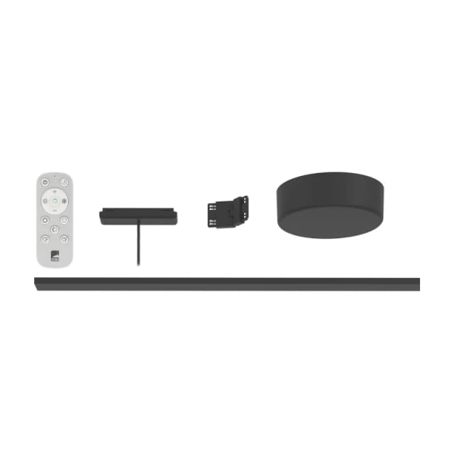 EGLO Eglo Track Plus Modular Low-Voltage Black Rail Lighting System WBS Black One Size Unisex 9008606329625