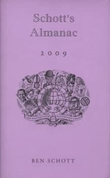 Schotts Almanac 2009 by Ben Schott Hardback