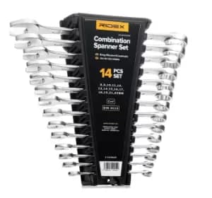 RIDEX Spanner Set, ring / open ended 2346A0002