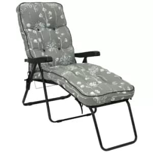 Glendale Leisure - Deluxe Lounger Renaissance Grey