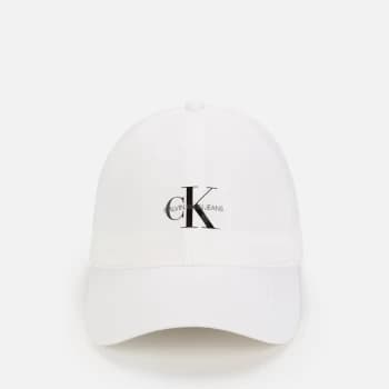 Calvin Klein Jeans Mens Baseball Cap - Bright White