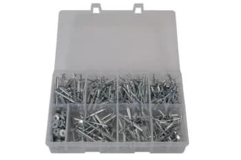 Assorted Popular Rivets Qty 475 Pcs Connect 31843