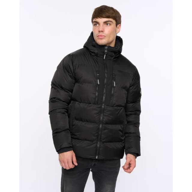 Crosshatch Crosshatch Men Chimmax Jacket in Black Size: 2X-large Black XXL Male 5059294707138