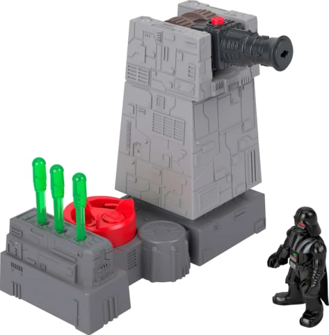 Star Wars Star Wars Death Star Turret Cannon & Darth Vader Diecast Toy
