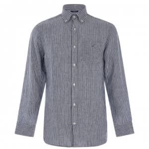 Gant Gant Long Sleeved Stripe Shirt Mens - Blue 423