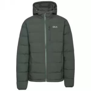 Trespass Mens Crane DLX Down Jacket (XXS) (Olive)
