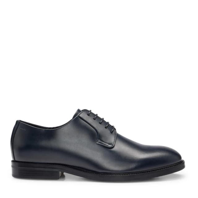 Boss Mens Dressletic Derby Shoes Dark Blue male 6 (40)