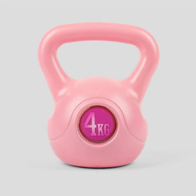 Phoenix Fitness 4Kg Pink Kettlebell For Beginner Strength Workouts