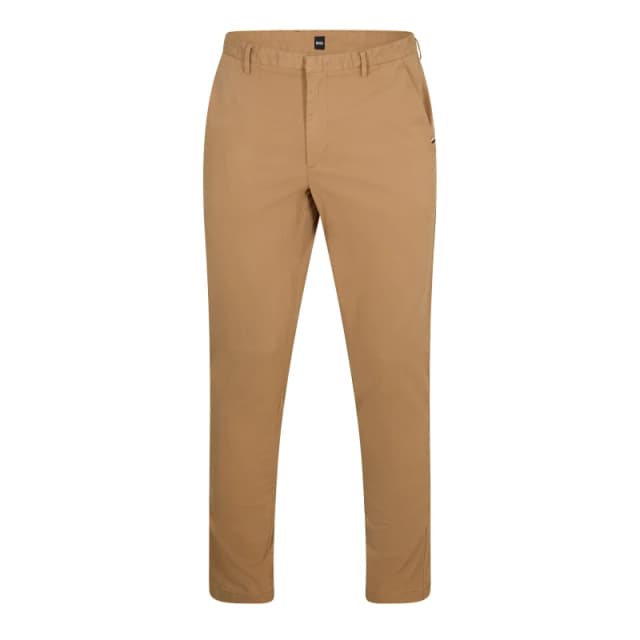 Boss Mens Kaito3-D Straight Leg Trousers - Beige Male 30