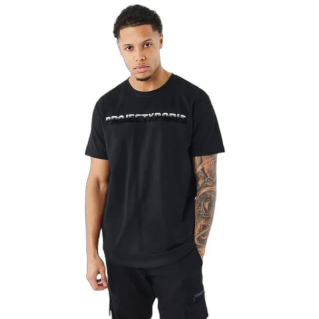 Project X Paris Gradients fiber flocked T-Shirt Project X Paris Noir Male 2XL