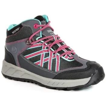 Regatta SAMARIS Mid Boots boys's Childrens Shoes (High-top Trainers) in Grey