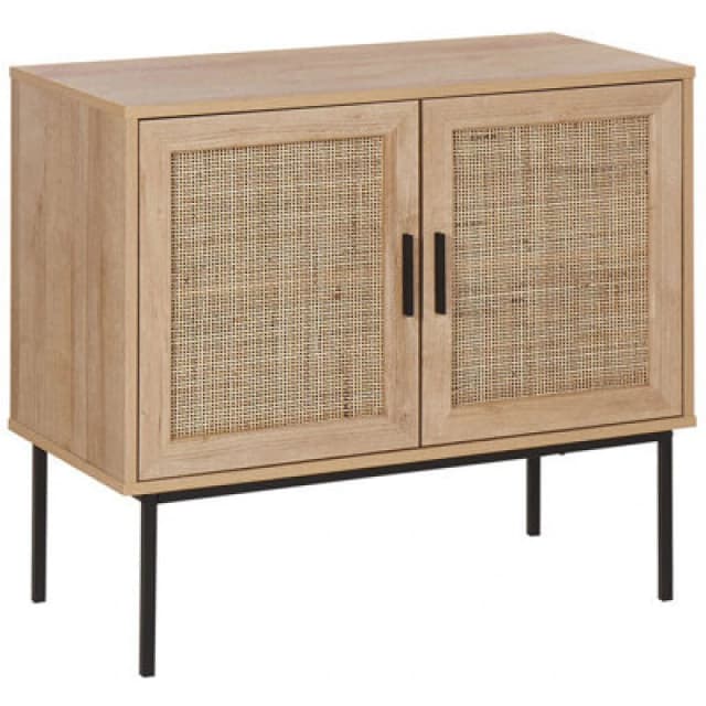 Beliani Retro Cabinet Pasco Light Brown