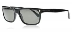 Tom Ford Hugh Sunglasses Black 01N Polariserade 55mm