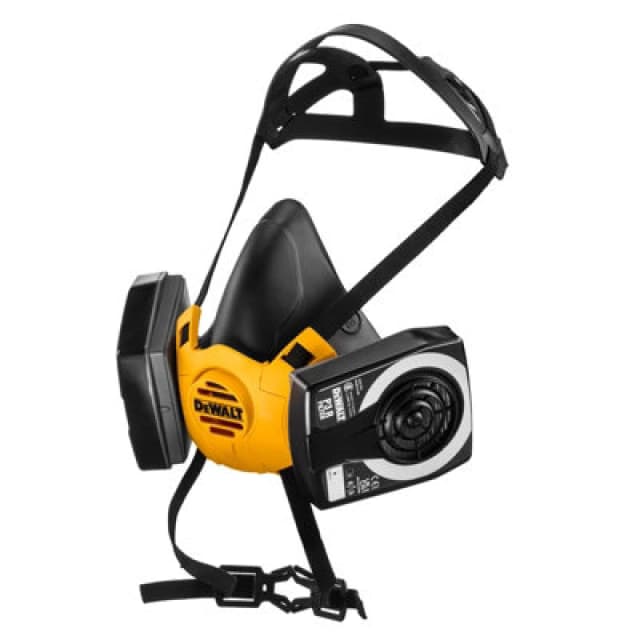 DEWALT Respiration P3 Half Mask Respirator Size: L