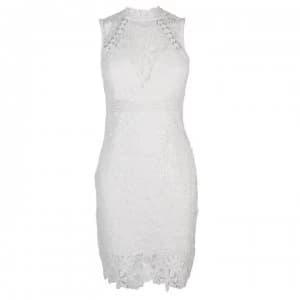 Bardot Paris Lace Dress - IVORY