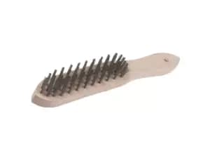 Silverline PB15 Heavy Duty Wire Brush 4 Row