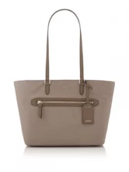 DKNY Casey nylon medium tote Neutral