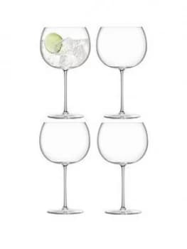 Lsa International Borough Balloon Glasses Set Of 4