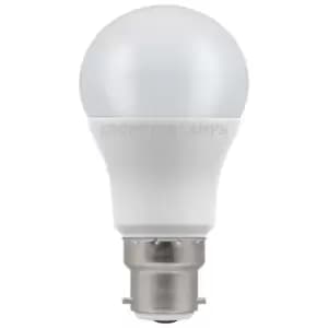 Crompton LED GLS Thermal Plastic 8.5W 2700K BC-B22d Warm White - CROM11717
