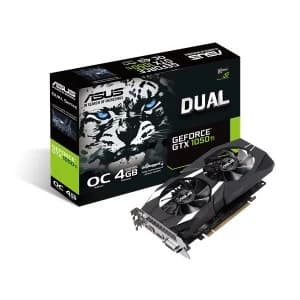 Asus Dual GeForce GTX1050Ti 4GB GDDR5 Graphics Card