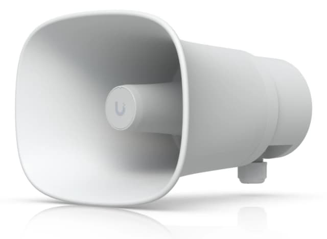Ubiquiti Networks Ubiquiti UP-AI-Horn-Speaker-W 1-way White Wired UP-AI-HORN-SPEAKER-W