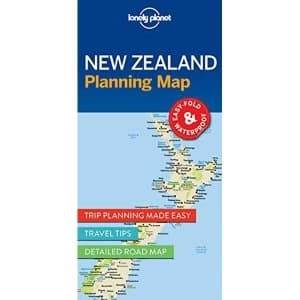 Lonely Planet New Zealand Planning Map Sheet map, folded 2017