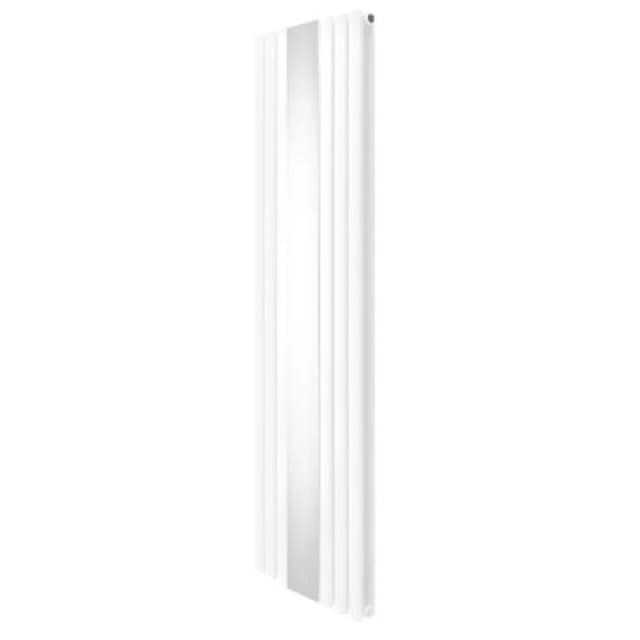 MONSTER-SHOP Oval Panel Radiator With Mirror 1800mm x 500mm Modern Designer 5055986188667