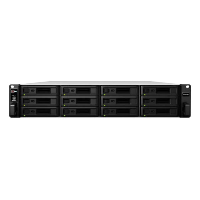Synology Synology RX1217/144TB-HAT5300 disk array Rack (2U) Black RX1217/144TB-HAT5300
