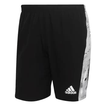 adidas Own the Run Tiger Camo Running Shorts Mens - Black