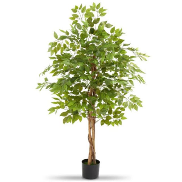 Tectake Artificial Plant - Detailed And Lifelike, Ficus Tree, Low-Maintenance 160 Cm
