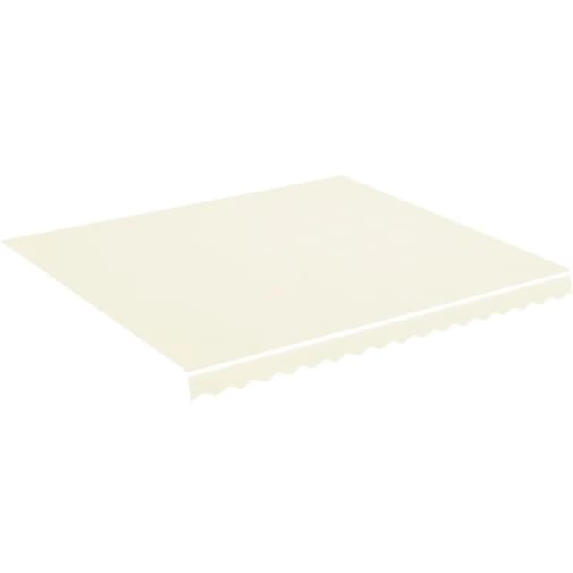 VIDAXL Replacement Fabric for Awning Cream 4x3.5 m Vidaxl 8720286150191
