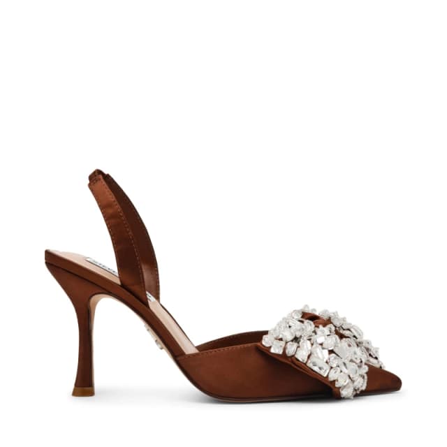 Steve Madden Lovie 100 Pumps Brown Stn female 4 (37)