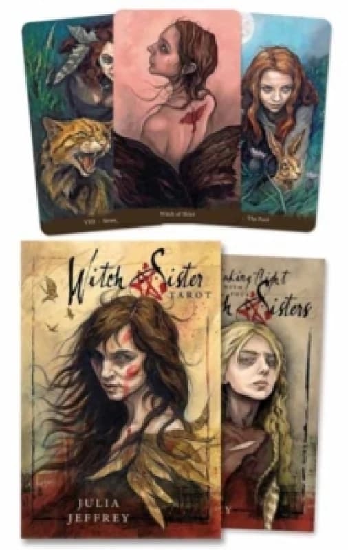 Witch Sister Tarot. Kit. By Julia Jeffrey Books