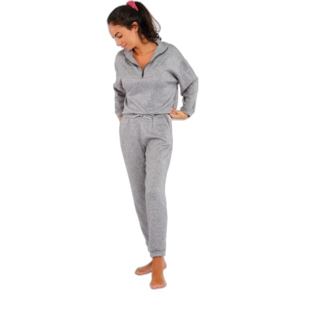 banana moon Sweatshirt woman Banana Moon Tanaka Creamy Gris Female XS