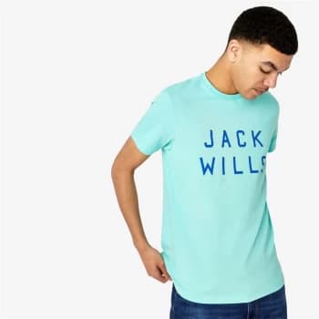 Jack Wills Sutton Logo T-Shirt - Jade