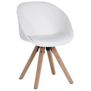 Teknik Pyramid 2 Pack Padded Tub Chairs - White