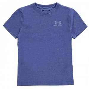 Urban Armor Gear Charged Cotton T Shirt Junior Boys - Royal Medium Heather