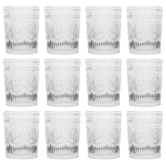 Argon Tableware Amore Glass Tumblers - 300ml - Pack Of 12