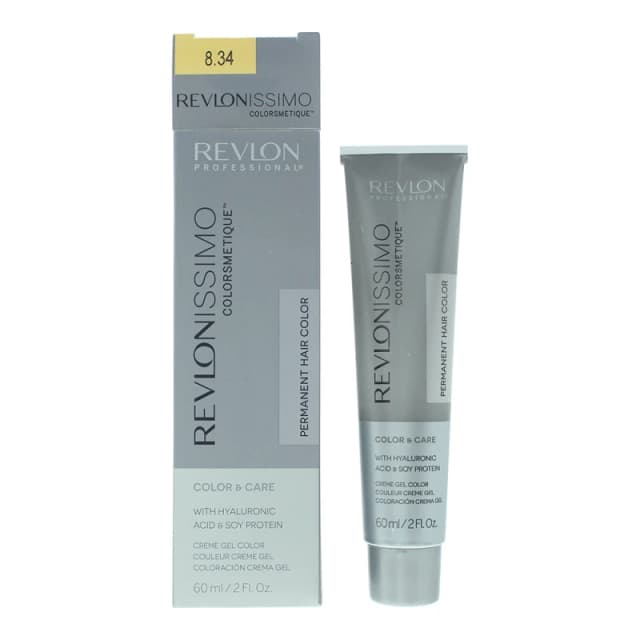 Revlon Revlonissimo Colorsmetique 60ml - 8.34 Light Coppery Gold Blonde